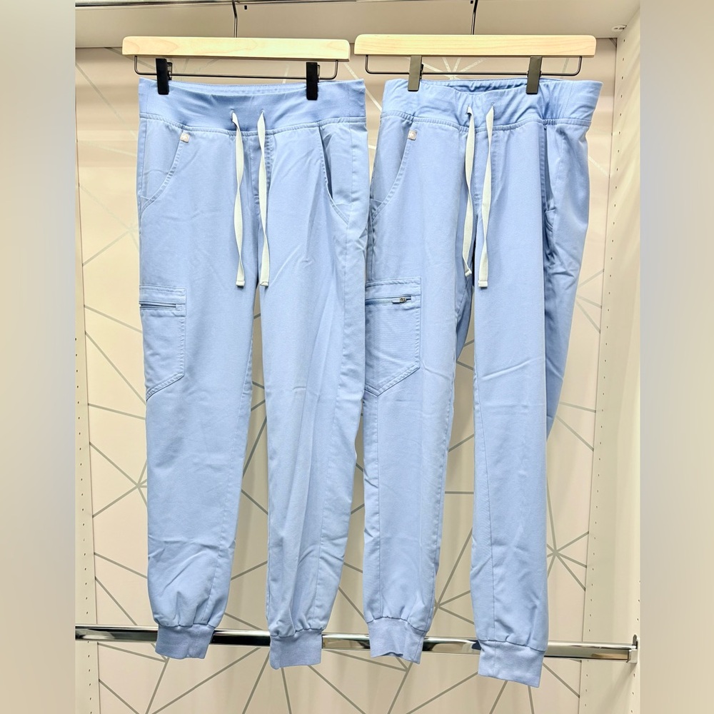 FIGS XS ZAMORA JOGGER X 2 CEIL BLUE